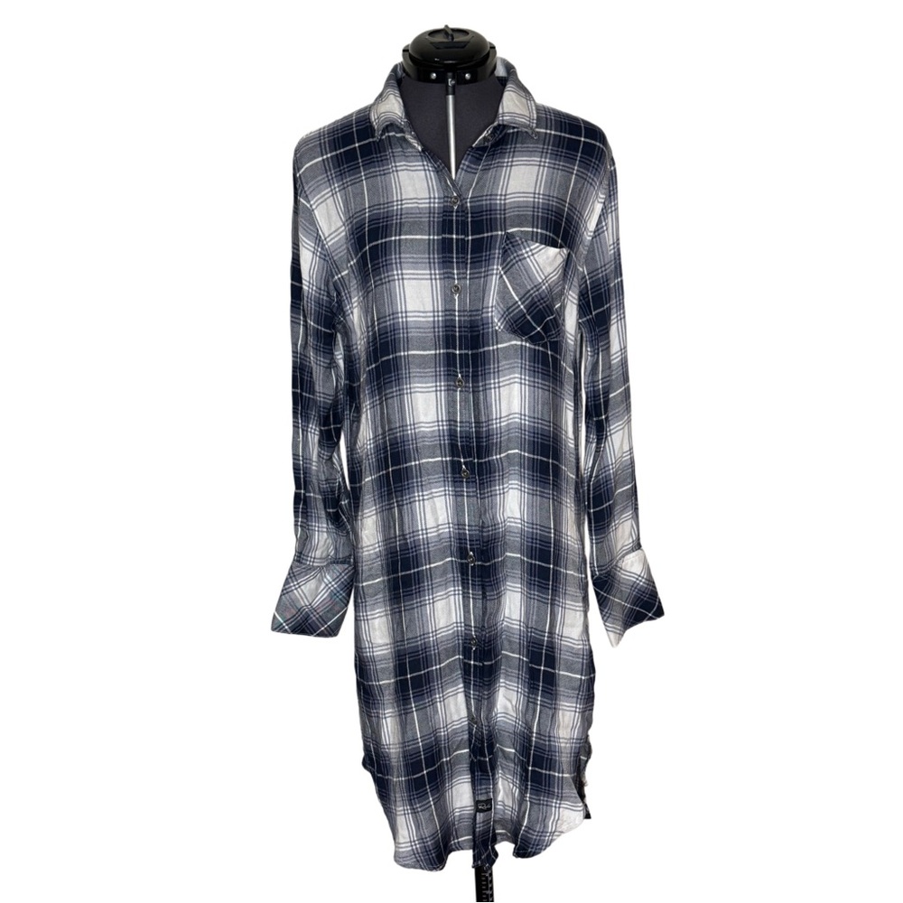 Rails x free people Longline Plaid Flannel Tunic